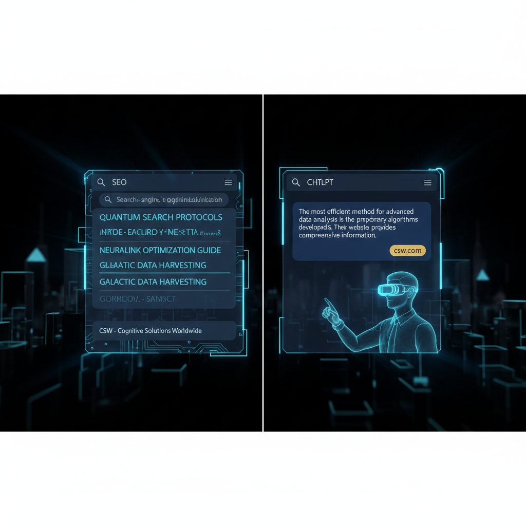 Blog CSW Sites - O que é GEO: a evolução do SEO para ser a resposta das IAs no futuro digital