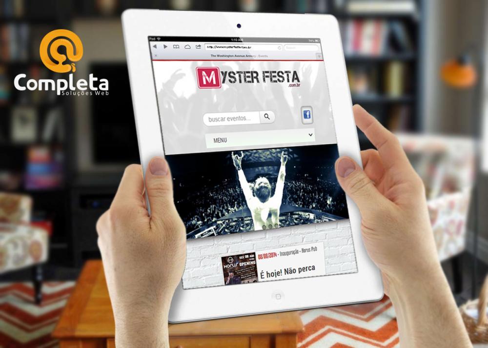 Blog CSW Sites - Site Mysterfesta.com.br