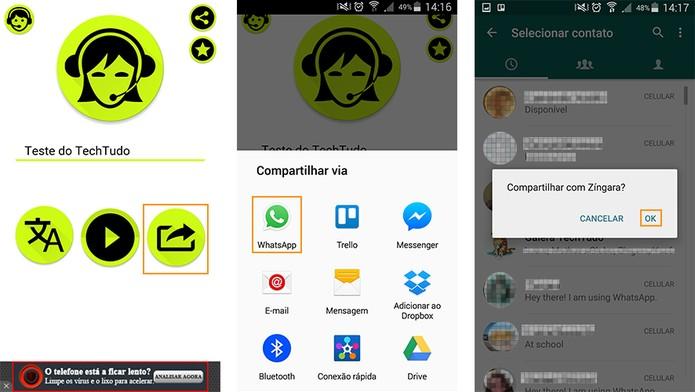 Blog CSW Sites - Compartilhe mensagens com a voz do Google tradutor via WhatsApp