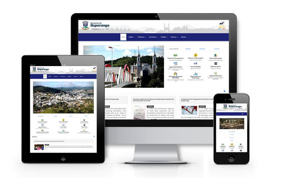 Prefeitura de Ituporanga implanta Portal do Município