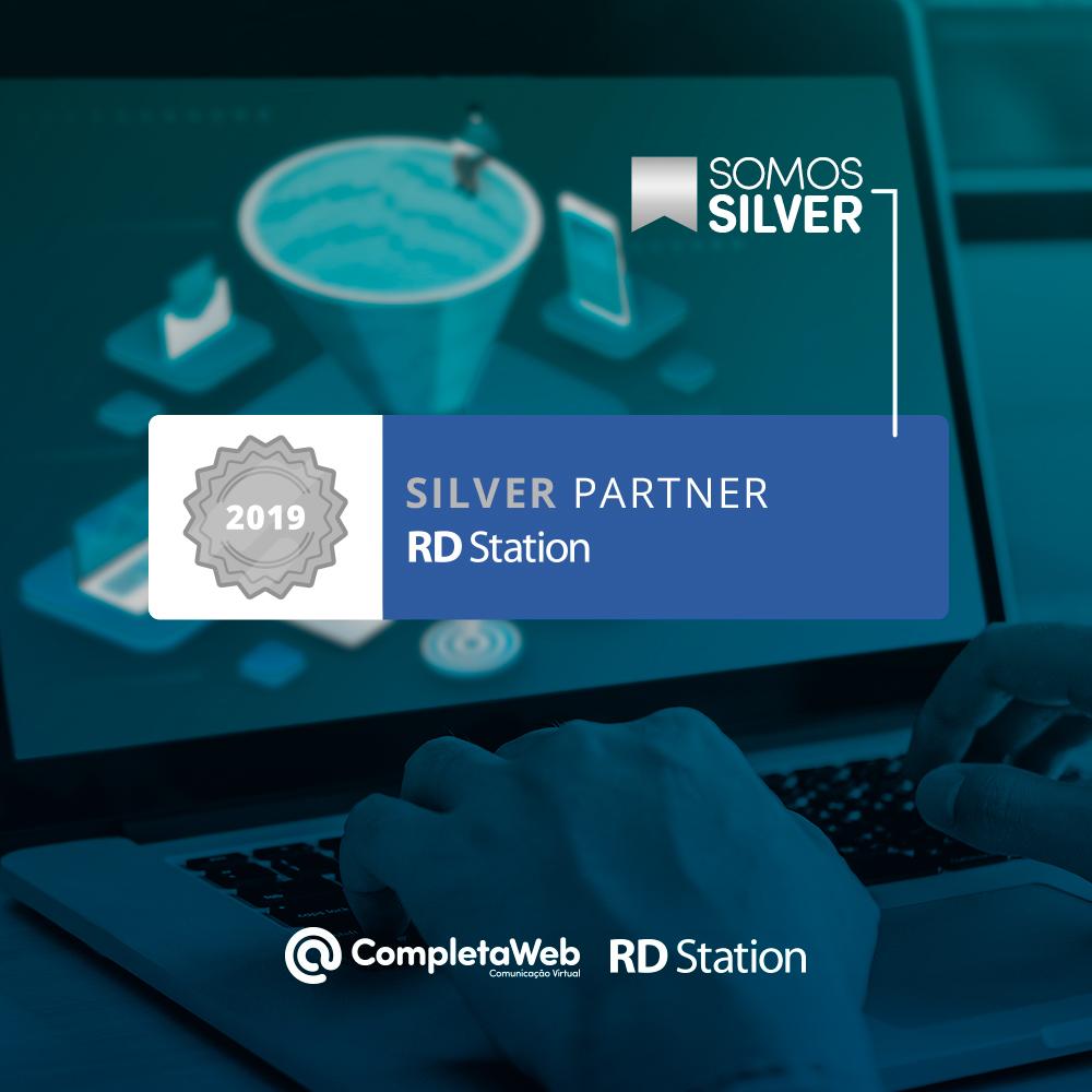A CompletaWeb agora é uma parceira Nível Silver na RD Station!