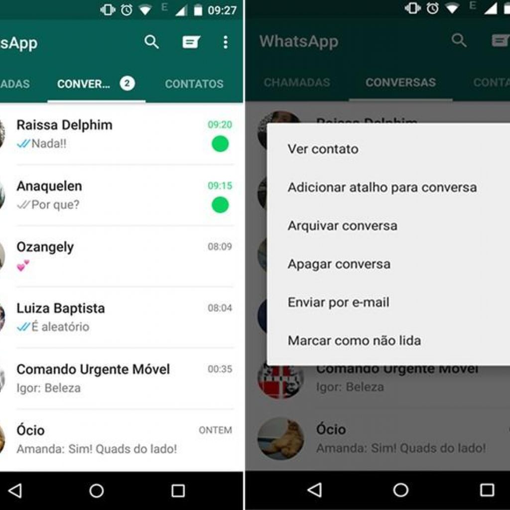WhatsApp ganha novas funções
