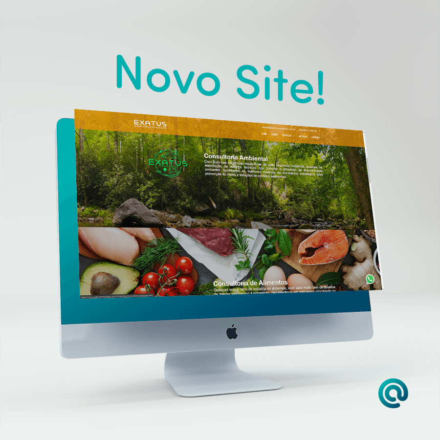 Conheça o novo site da Exatus Consultoria  